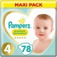 PAMPERS X78 MEGA PREM PROT T4 PAM boîte 78 couches