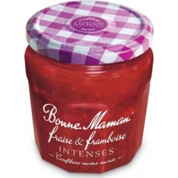 BONNE MAMAN Confiture fraise et framboise 335g