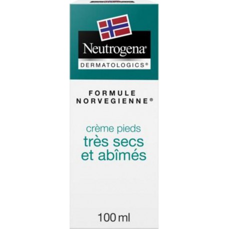 Neutrogena Formule Norvégienne Hydratation 24h Crème Pieds Très Secs et Abîmés 50g 100ml