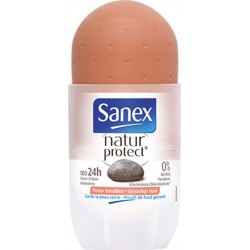 Sanex Déodorant Natur Protect’ Peaux Sensibles Roll-On 50ml (lot de 3)