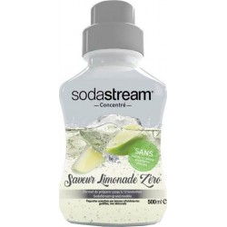 Sodastream Concentré Saveur Limonade Zéro 500ml (lot de 3) 30078075