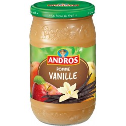 Andros Compote Pomme Vanille 750g (lot de 3)