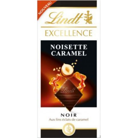 Lindt Chocolat Noir Noisette Caramel 100g