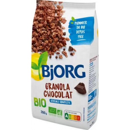 BJORG Céréales Granola Chocolat Bio 350g