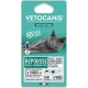 VETOCANIS Répulsif pour Chat Puces, Tiques & Moustiques 2x1.2ml