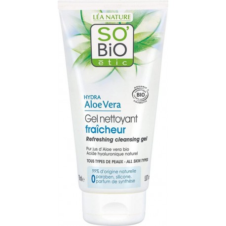 SO’BIO Gel nettoyant fraîcheur 150ml