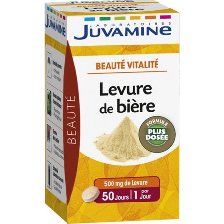 Juvamine Beauté Vitalité Levure de Bière Formule Plus Dosée (lot de 2)