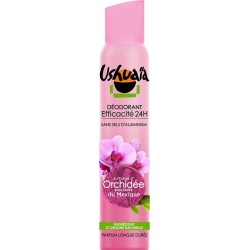 Ushuaïa Déodorant Efficacité 24h à l’Extrait d’Orchidée du Mexique 200ml (lot de 4)