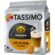 Café dosettes TASSIMO Columbus latte de l'ours x8