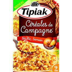 Tipiak Céréales de Campagne Blé Riz Sarrasin Fondant 330g (lot de 4)