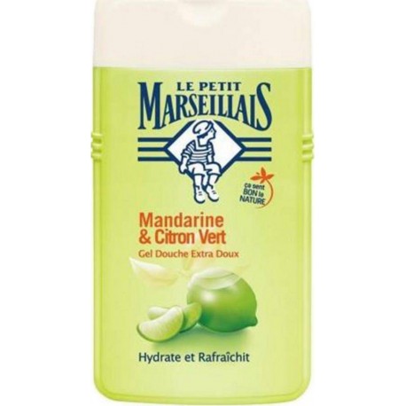 Le Petit Marseillais Gel Douche Mandarine Et Citron Vert 250ml