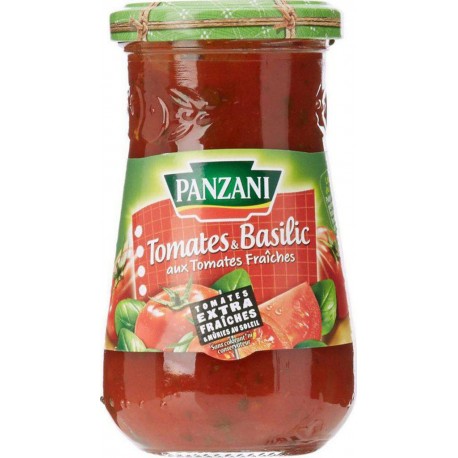 Panzani Sauce Tomates et Basilic 210g