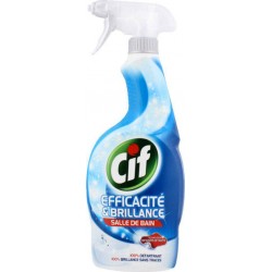 Cif Spray Efficacité et Brillance Salle De Bain 750ml