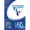 Clairefontaine Ramette 100 Feuilles Extra Blanc 160g Format A4