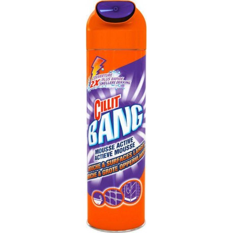 Cillit Bang Mousse Active Douche et Surfaces Larges 600ml