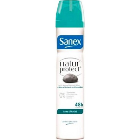 Sanex Déodorant Natur Protect’ Extra Efficacité Pierre d’Alum 200ml