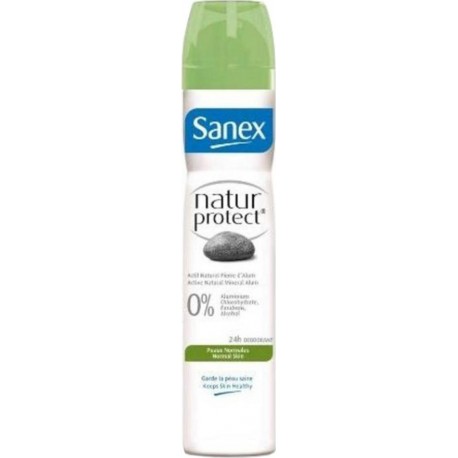 Sanex Déodorant Natur Protect’ Peaux Normales Pierre d’Alum 200ml