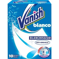 Vanish Blanco Blanchisseur Anti-Grisaille 10 sachets