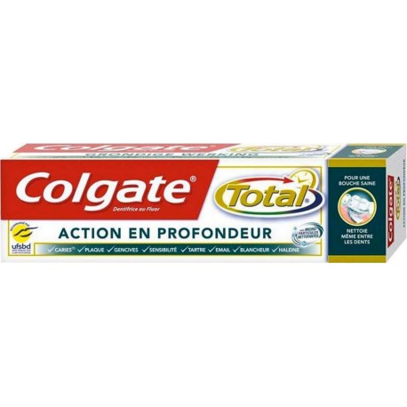 Colgate Dentifrice Total Action en Profondeur 75ml