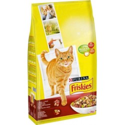 Friskies Croquettes Chats Adultes Boeuf Poulet 1,5Kg