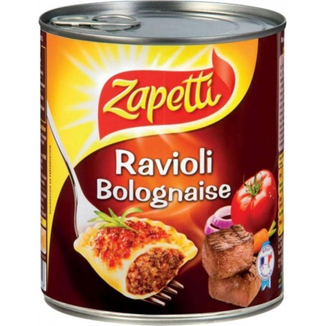 Zapetti Ravioli Bolognaise 800g