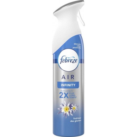 Febreze Air Infinity Désodorisant Spray Fraîcheur Des Glaciers 300ml