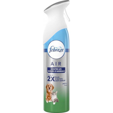 Febreze Air Désodorisant Spray Contre Les Odeurs D’Animaux 300ml