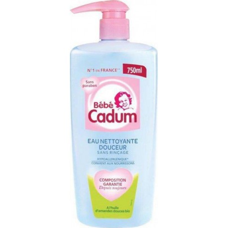 Cadum Eau Nettoyante Douceur 750ml