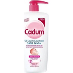 Cadum Gel Douche Sans Savon Huile d’Amandes Douces Bio 750ml