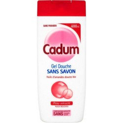 Cadum Gel Douche Sans Savon Huile d’Amandes Douces Bio 400ml