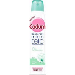 Cadum Déodorant Atomiseur Micro Talc Fraîcheur Coton 200ml