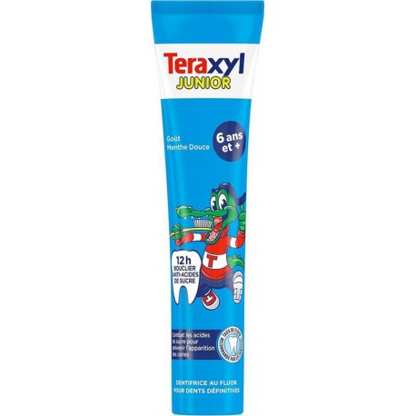 Teraxyl Dentifrice Junior 6 Ans Et + Goût Menthe Douce 75ml