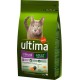 Ultima Croquettes Chat Stérilisé Adult Saumon 1,5Kg