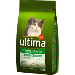 Ultima Croquettes Chat Système Urinaire Poulet 1,5Kg