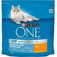 Purina One Croquettes Chat Stérilisé Poulet 1,5Kg