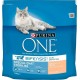 Purina One Croquettes Chat Stérilisé Truite 1,5Kg