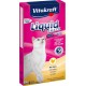 Vitakraft Liquid Snack Au Poulet Pour Chat 6x15g