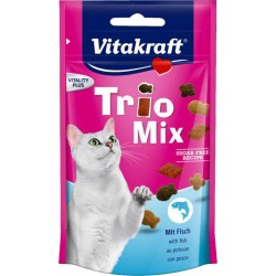 Vitakraft Trio Mix au Poisson Pour Chat 70g