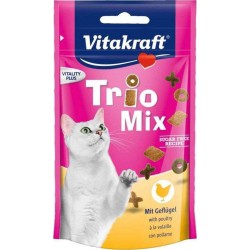 Vitakraft Trio Mix à La Volaille Pour Chat 70g