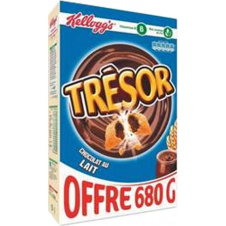 Kellogg's Kellogg’s Trésor Chocolat Au Lait Maxi Pack 680g