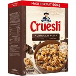 Quaker Cruesli Chocolat Noir Maxi Format 900g