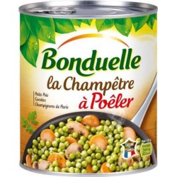 Bonduelle La Champêtre Petits Champignons Carottes à Poêler 600g