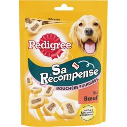 Pedigree Sa Récompense Bouchées Fourrées au Boeuf 155g