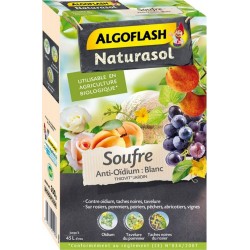 Algoflash Fongicide Naturasol Soufre Anti-Oïdium Blanc 350g