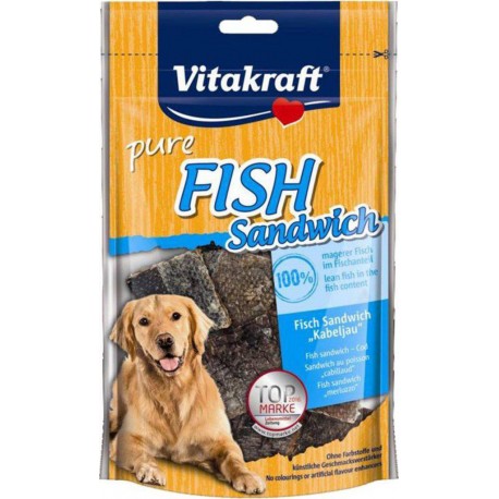 Vitakraft Sandwich au Poisson pour Chien 80g