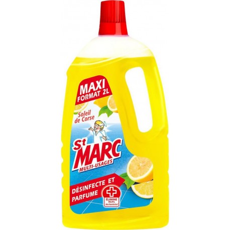 St Marc Nettoyant Multi-Usages Soleil de Corse Maxi Format 2L