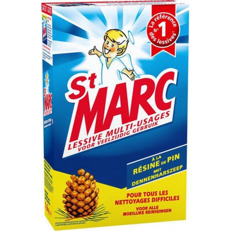 St Marc Lessive Multi-Usages à la Résine de Pin 1,6Kg