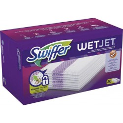 Swiffer Lingettes Wetjet de Nettoyage pour le Sol par 20 Lingettes