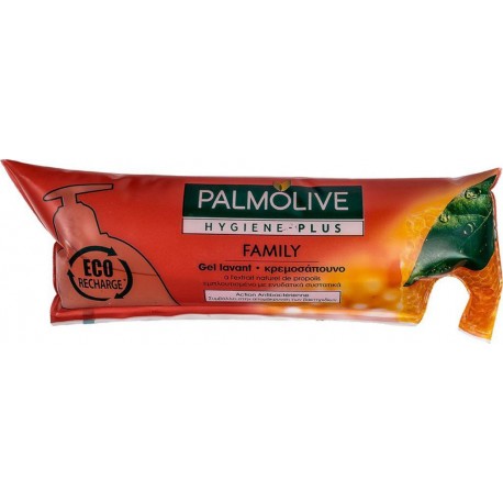 Palmolive Recharge Berlingot Hygiène Plus Family Gel Lavant a l’Extrait Naturel de Propolis 250ml