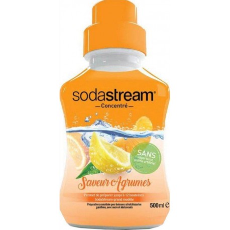 Sodastream Concentré Saveur Agrumes 500ml 30025993